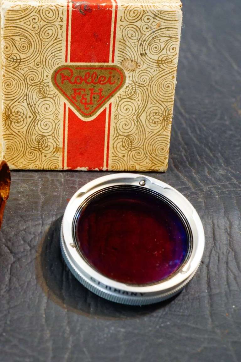 Rollei Franks & Heidecke RI/Bay 1 - Color Conversion R11 Filter w/ Case and Box **Great Condition**