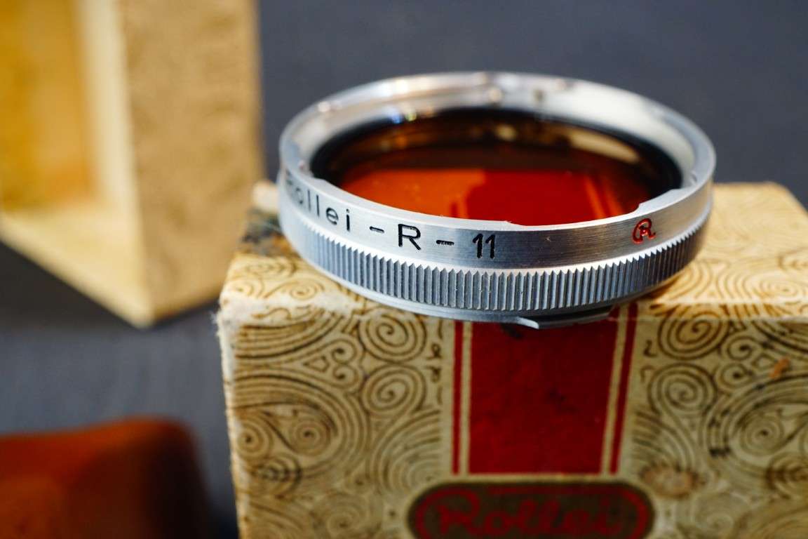 Rollei Franks & Heidecke RI/Bay 1 - Color Conversion R11 Filter w/ Case and Box **Great Condition**