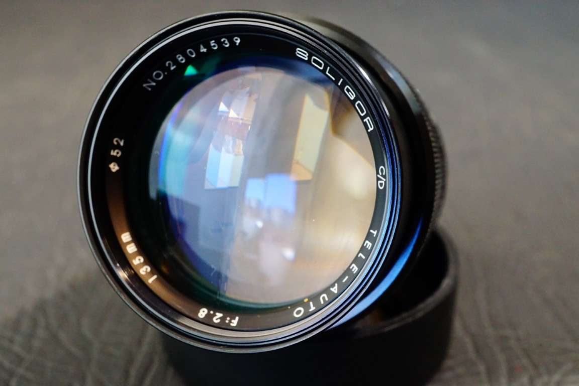 Soligor C/D Tele Auto 135mm F2.8 Lens in Canon FD Mount **Great Condition**