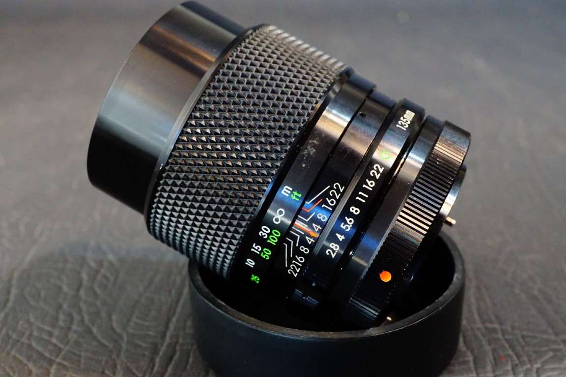 Soligor C/D Tele Auto 135mm F2.8 Lens in Canon FD Mount **Great Condition**