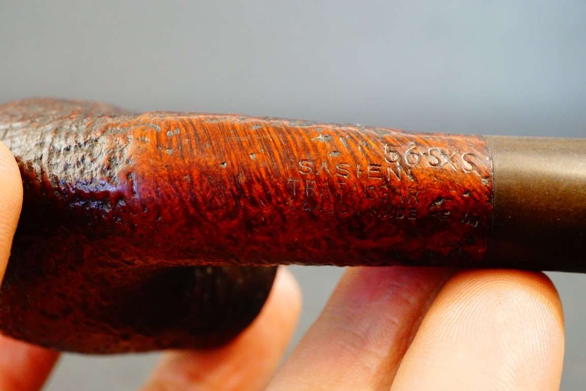 Sasieni Sandhurst Bent Billiard (56 SXS) Tobacco Pipe **Good Condition**