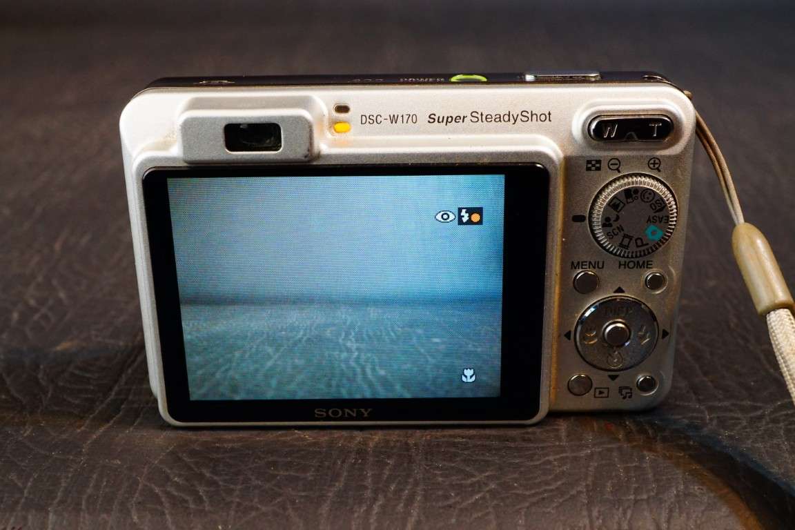 Sony Cybershot DSC-W170 10MP Carl Zeiss Lens Compact Digital Camera **Good Condition**