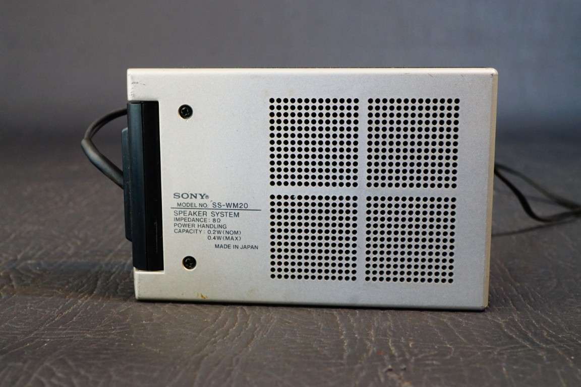 Rare 1980s Vintage SS-WM20 Sony Walkman Foldable Portable Speakers **Great Condition**