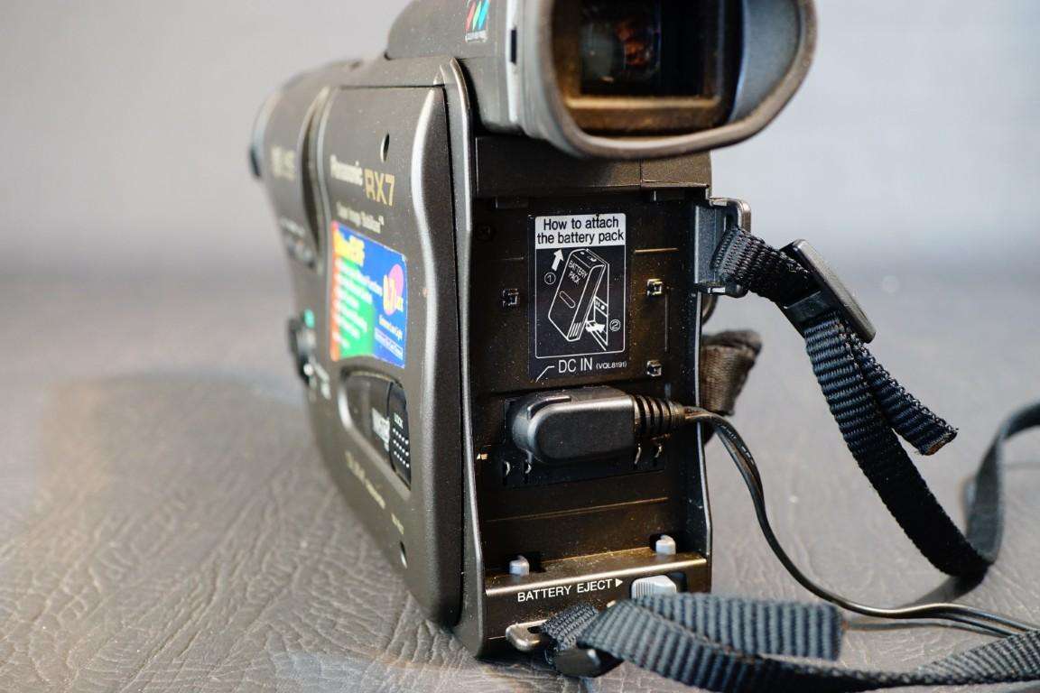 Panasonic NV-RX7 Video Movie Handycam Camcorder Camera VHS-C Tape Format **Great Condition**