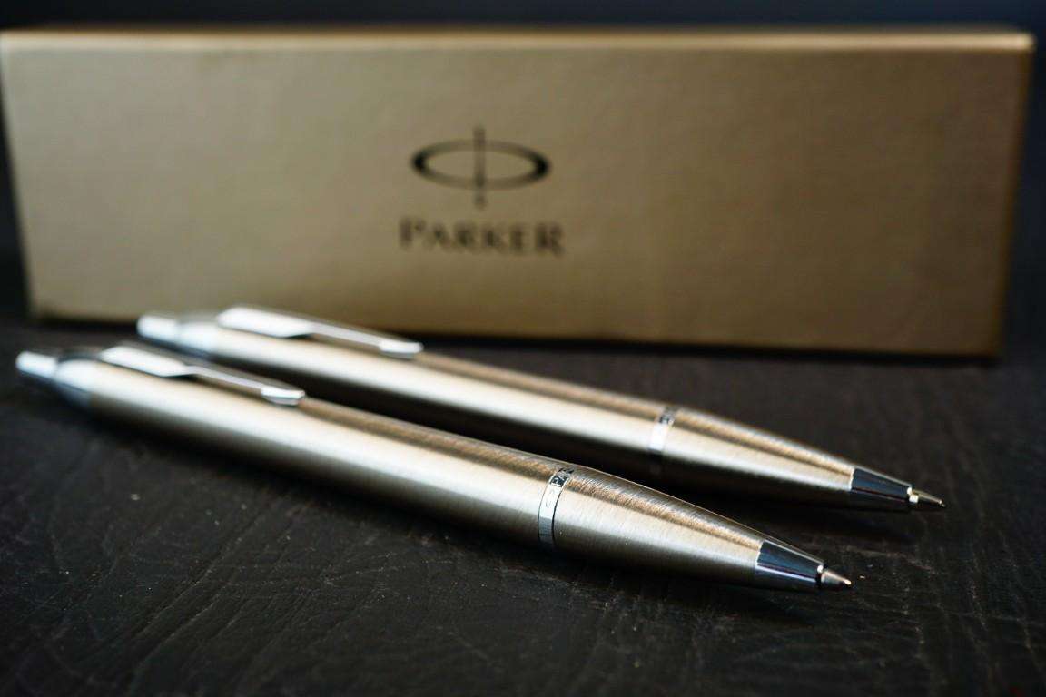 Parker IM Ballpoint Pen and Mechanical Pencil Set In Original Box **Great Condition**