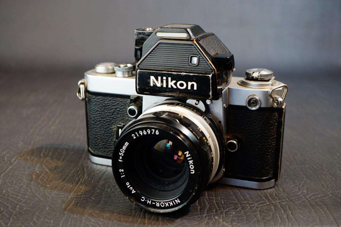 Nikon F2S Photomic 35mm SLR with DP-2 Finder and Nikkor 50mm F2 Lens **Good Condition**