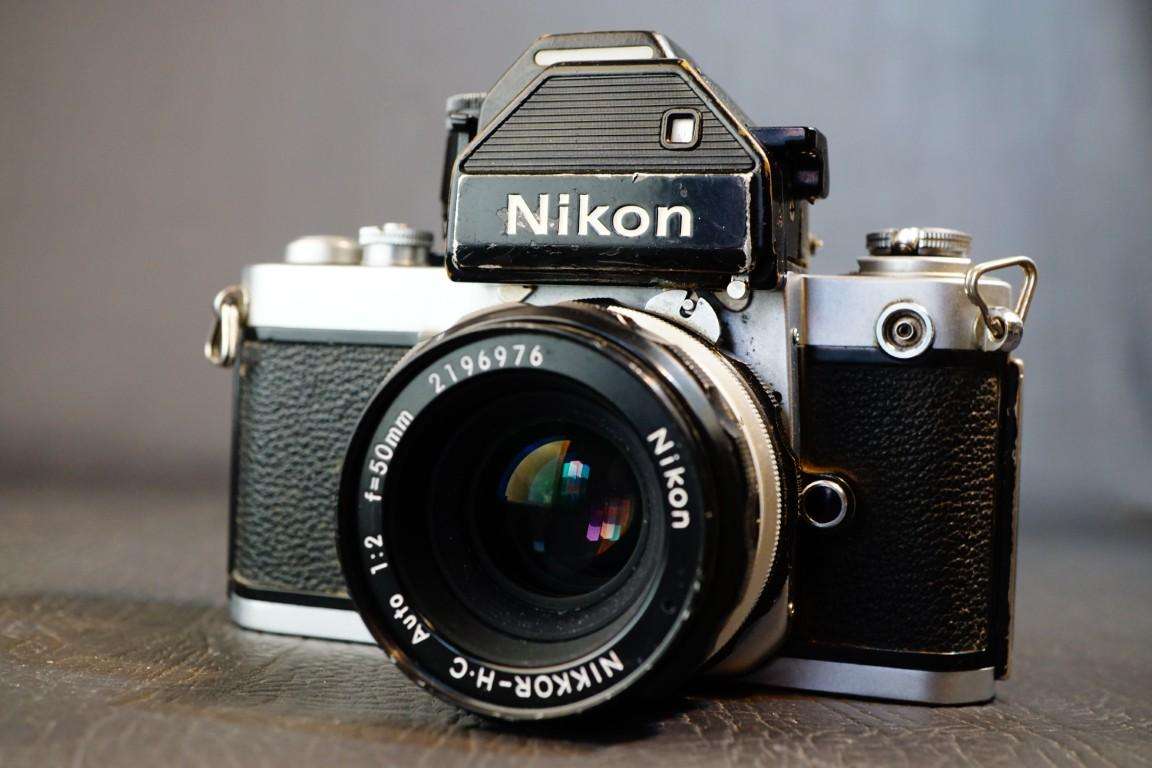 Nikon F2S Photomic 35mm SLR with DP-2 Finder and Nikkor 50mm F2 Lens **Good Condition**