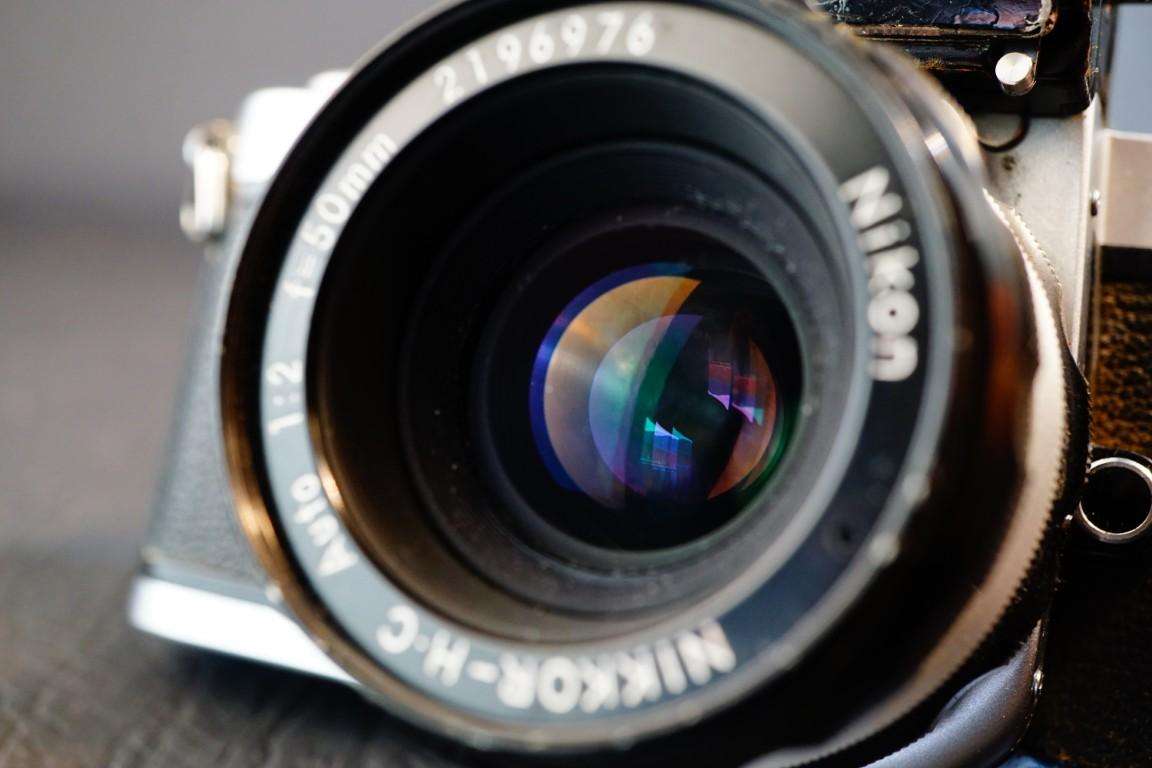 Nikon F2S Photomic 35mm SLR with DP-2 Finder and Nikkor 50mm F2 Lens **Good Condition**