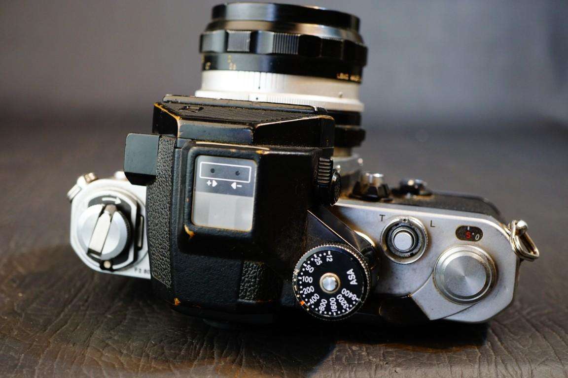 Nikon F2S Photomic 35mm SLR with DP-2 Finder and Nikkor 50mm F2 Lens **Good Condition**