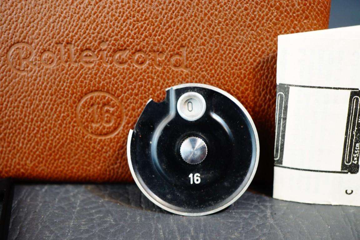 Rollei Rolleicord Vb Va - 16 Exposure Kit - Mask Set Complete with Case **Great Condition**