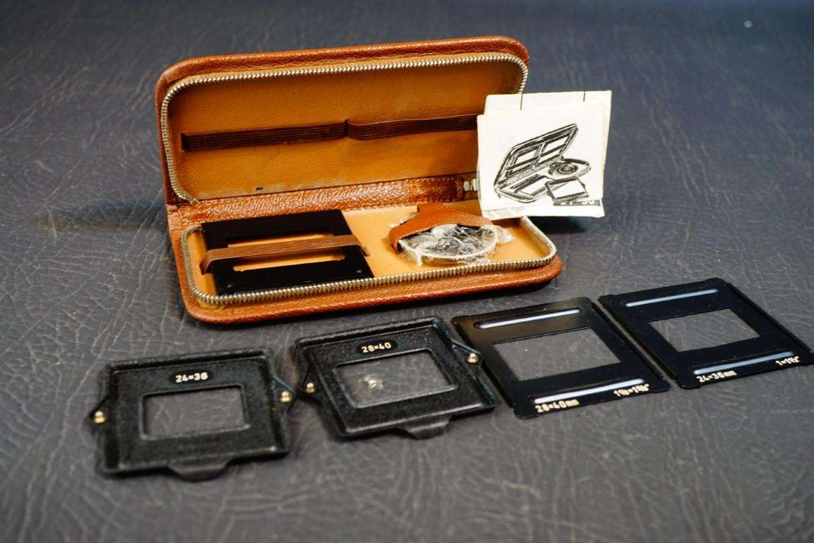 Rollei Rolleicord Vb Va - 16 Exposure Kit - Mask Set Complete with Case **Great Condition**