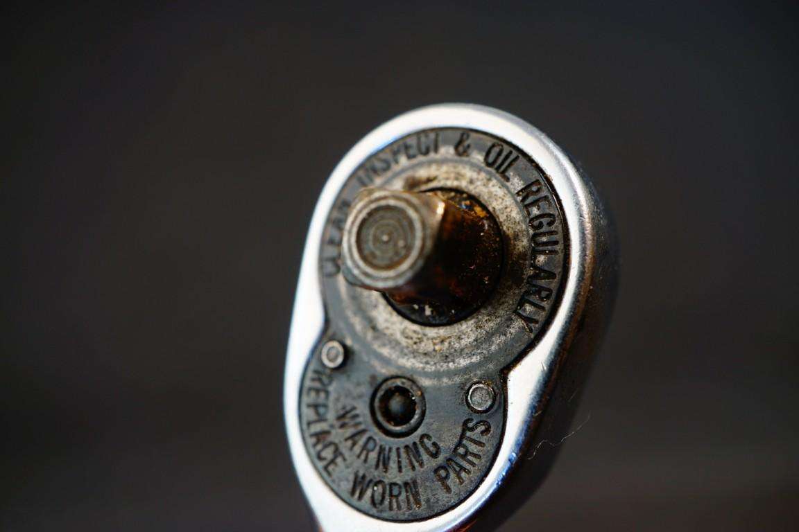 Vintage Snap-On Tools TM 70 B 1/4" Drive Standard Ratchet MINI 4.25" Long **Good Condition**