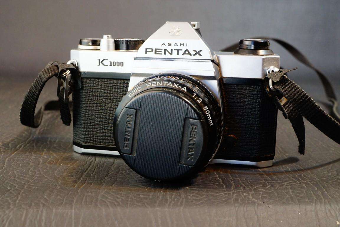 Pentax K1000 35mm SLR Camera with SMC Pentax-A 50mm F2 Lens  **Great Condition**