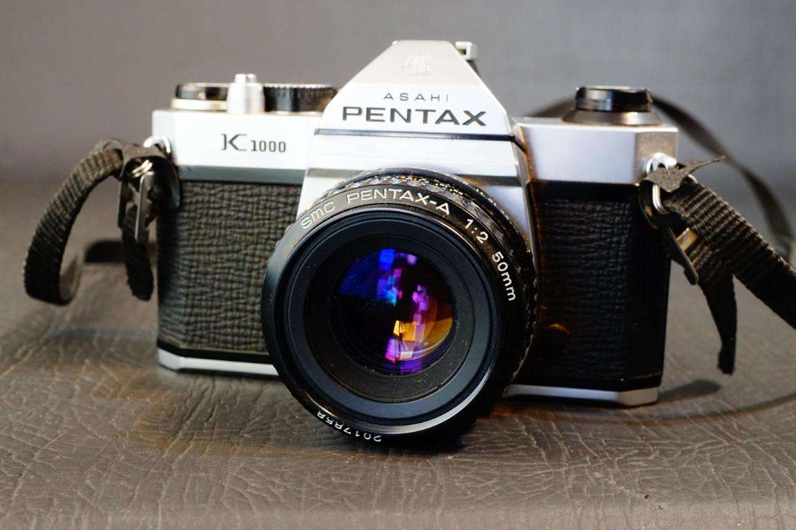 Pentax K1000 35mm SLR Camera with SMC Pentax-A 50mm F2 Lens  **Great Condition**