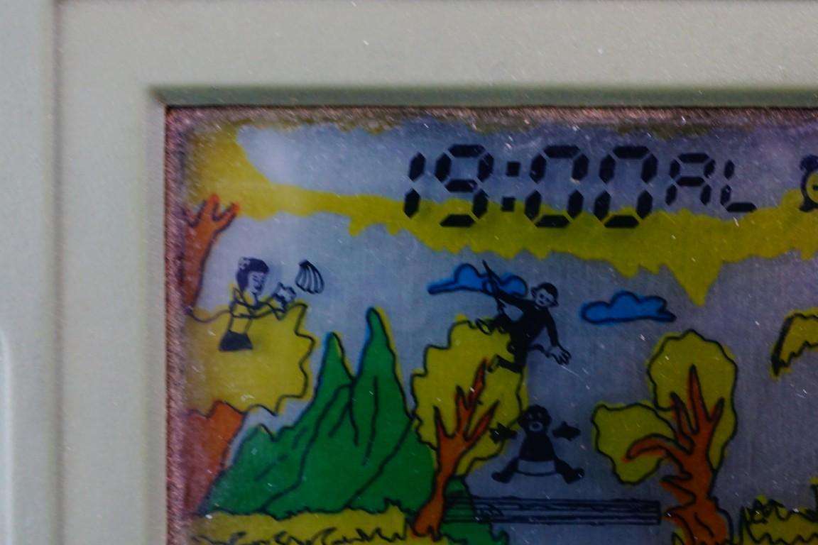 Tronica Ronica Jungle MG-5 1986 Rare LCD Handheld Game & Clock **Great Condition**