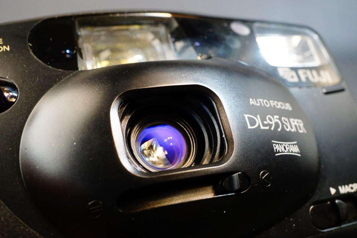 Fuji DL-95 Super Panorama 35mm Point and Shoot Film Camera **Great Condition**