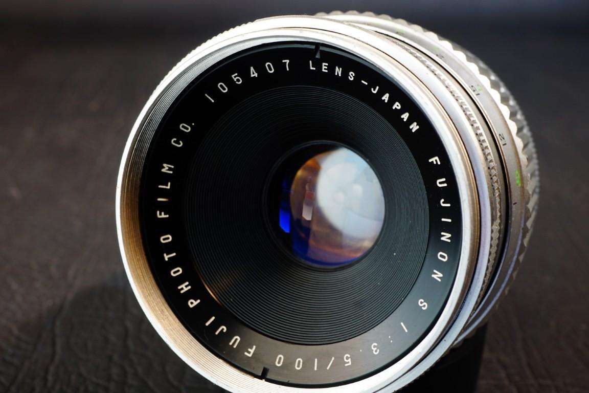 Fuji Fujifilm Fujica GM670 Pro 6x7 Medium Format RF Camera with Fujinon S 100mm F3.5 Lens **Exc**