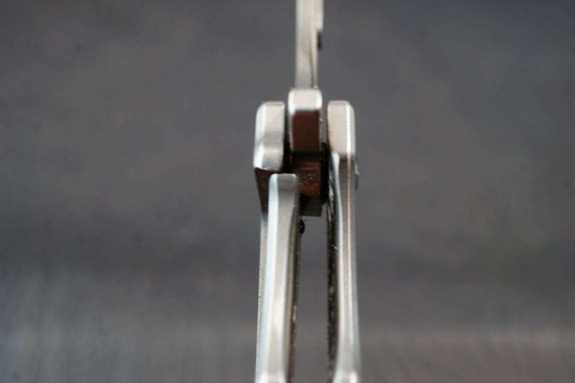 Steel Folding Scalpel Knife, Slim Razor Knife with Frame Lock uses #24 Blades **Great Condition**