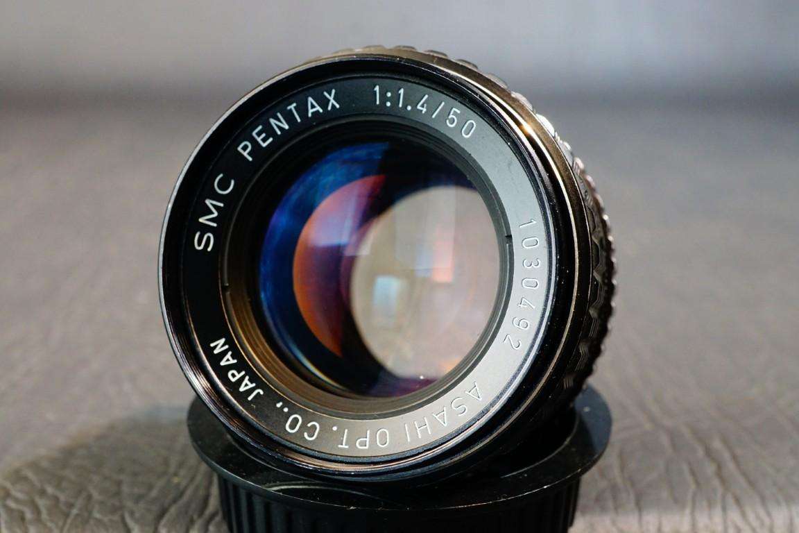 SMC Pentax 50mm F1.4 MF Prime Lens For Pentax K Mount **Excellent Condition**