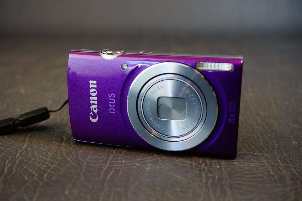 Purple Canon Ixus 145 / ELPH 135 16.0MP Digital Compact Camera with Box **Great Condition**