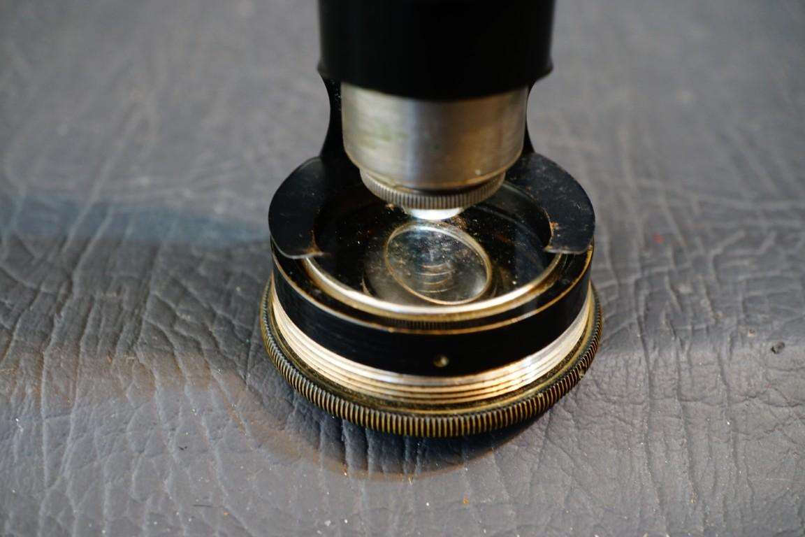 Hensoldt TAMI Antique Cased Field Microscope 1920s Hi Quality Taschenmikroskop **Good Condition**