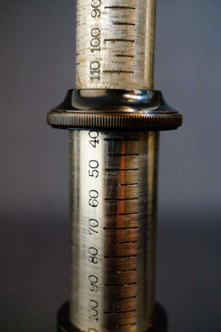 Hensoldt TAMI Antique Cased Field Microscope 1920s Hi Quality Taschenmikroskop **Good Condition**