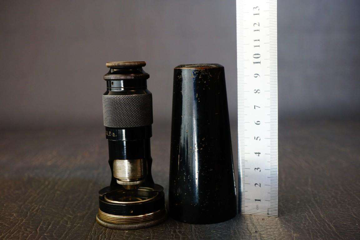 Hensoldt TAMI Antique Cased Field Microscope 1920s Hi Quality Taschenmikroskop **Good Condition**