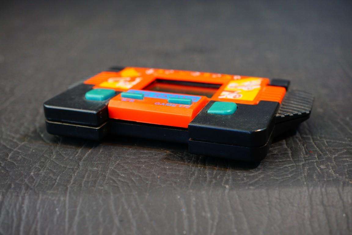 Vintage Car Racing LCD Handheld Electronic Game With Stand Vintage 1990s  **Great Condition**