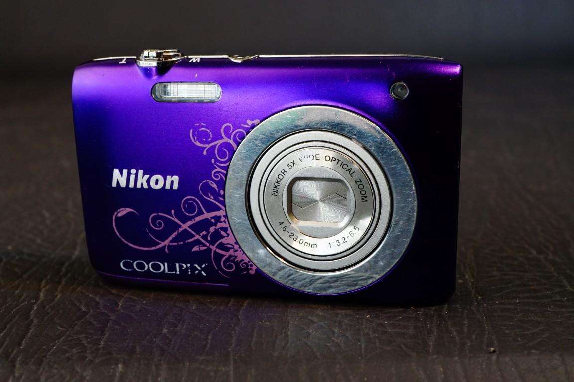 Nikon Coolpix S2600 14.0MP Purple Compact Digital Camera with 5x Optical Zoom