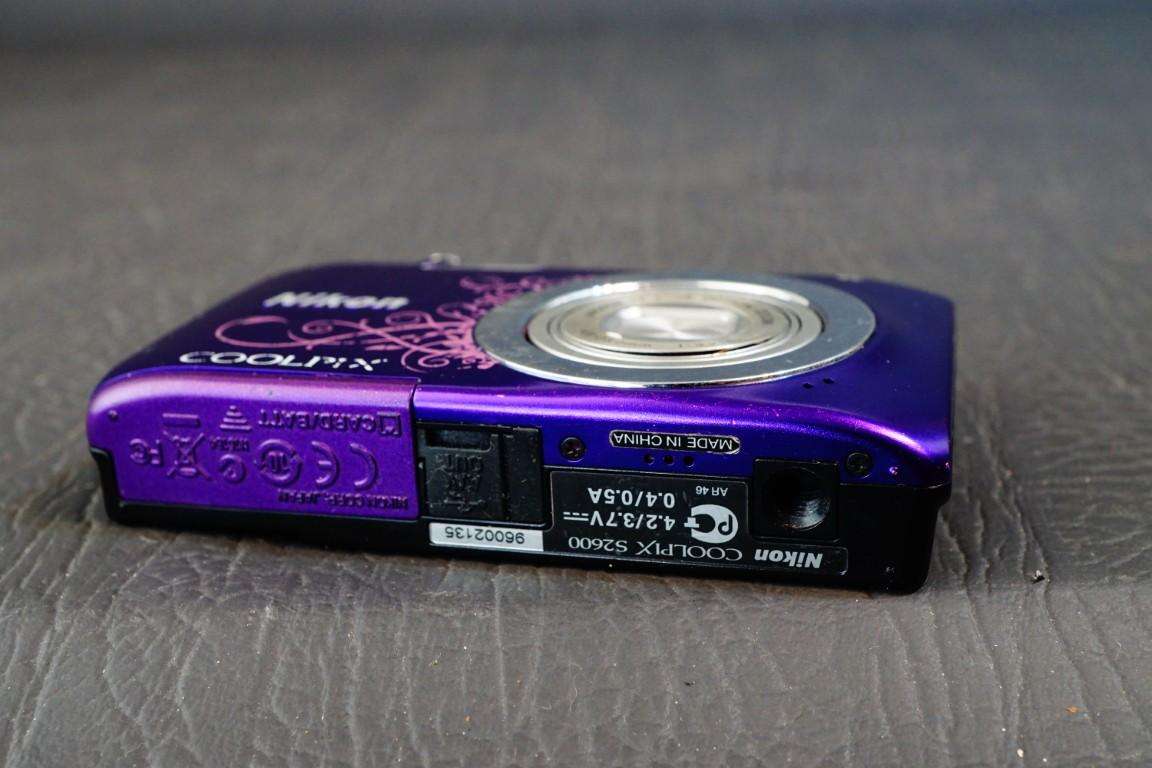 Nikon Coolpix S2600 14.0MP Purple Compact Digital Camera with 5x Optical Zoom