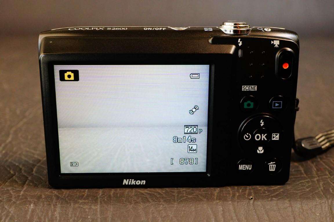 Nikon Coolpix S2600 14.0MP Blue Compact Digital Camera with 5x Optical Zoom