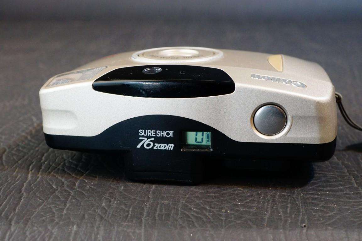 Canon Sure Shot 76 Zoom Point and Shoot AF Film Camera with 38-78mm Zoom Lens **Good Condition**