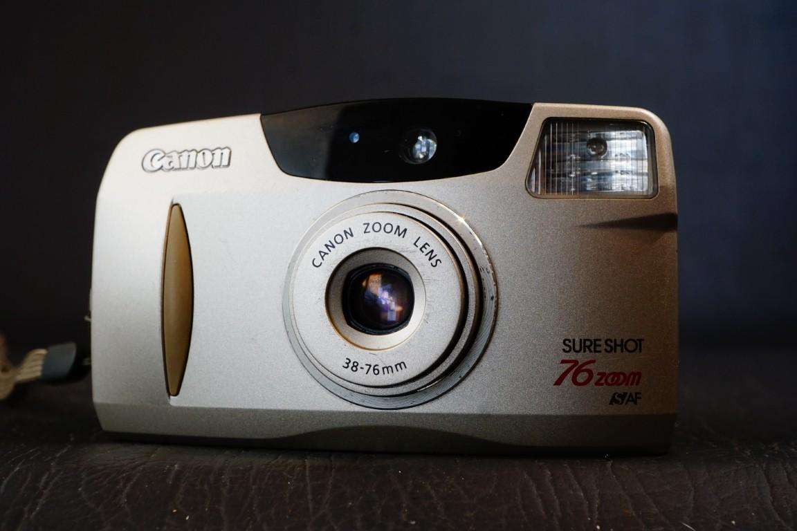 Canon Sure Shot 76 Zoom Point and Shoot AF Film Camera with 38-78mm Zoom Lens **Good Condition**