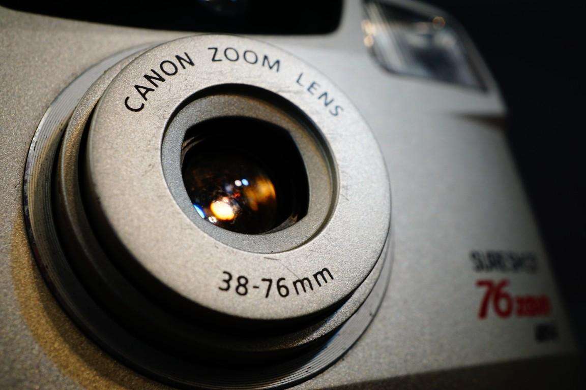 Canon Sure Shot 76 Zoom Point and Shoot AF Film Camera with 38-78mm Zoom Lens **Good Condition**