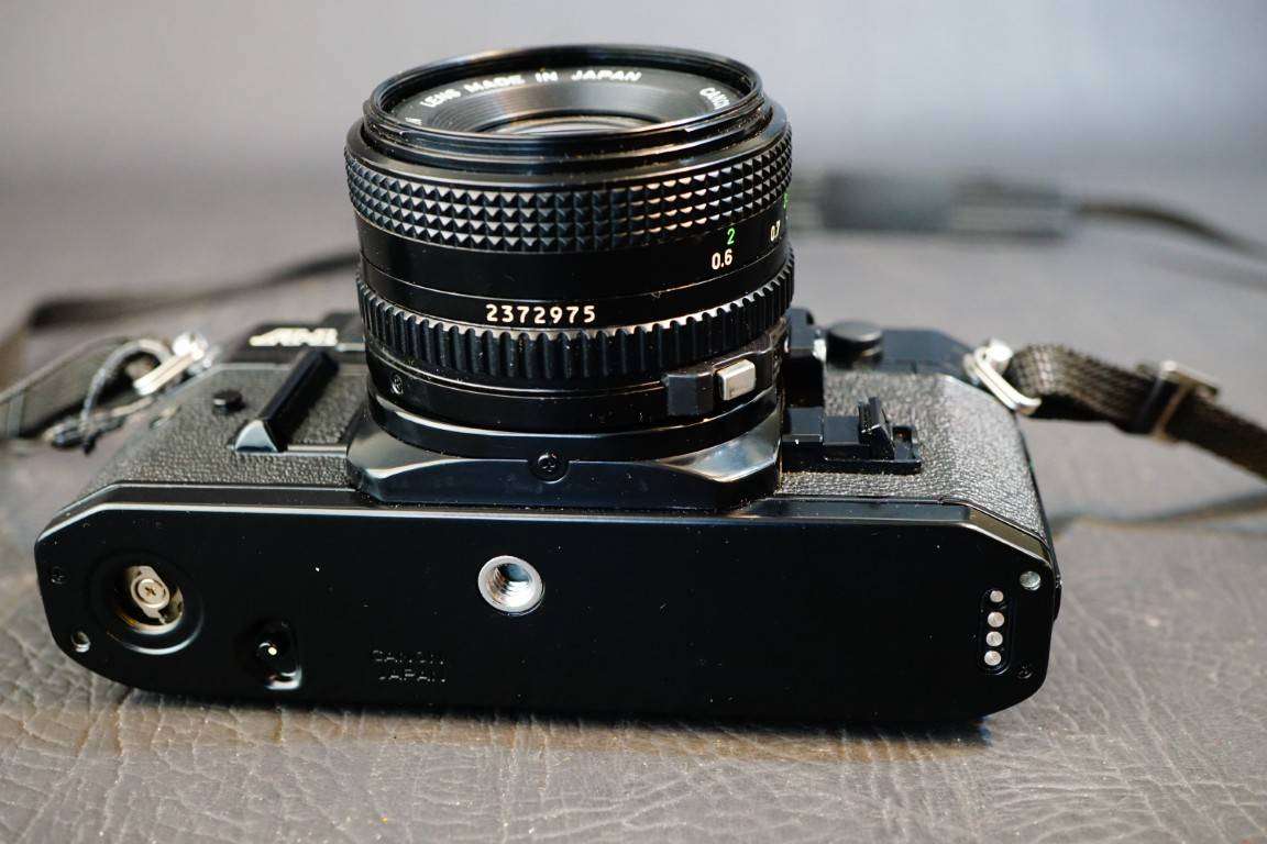 Canon A1 35mm SLR Film Camera with Canon nFD 50mm F1.8 Lens  **Great Condition**