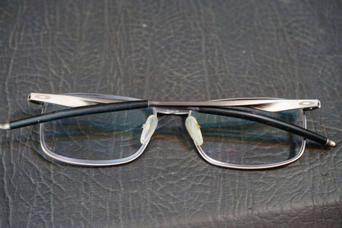 Oakley Wingfold Satin Brushed Chrome OX5100-0352 52-16-139 Optical Eyeglasses