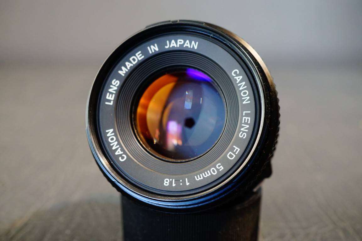 Canon NEW FD NFD 50mm F1.8 Lens in Canon FD Mount With Original Packaging **Great Condition**