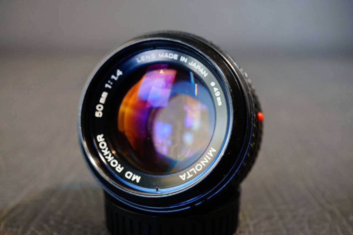 Minolta MD Rokkor 50mm F1.4 Lens in Minolta MD Mount **Great Condition**