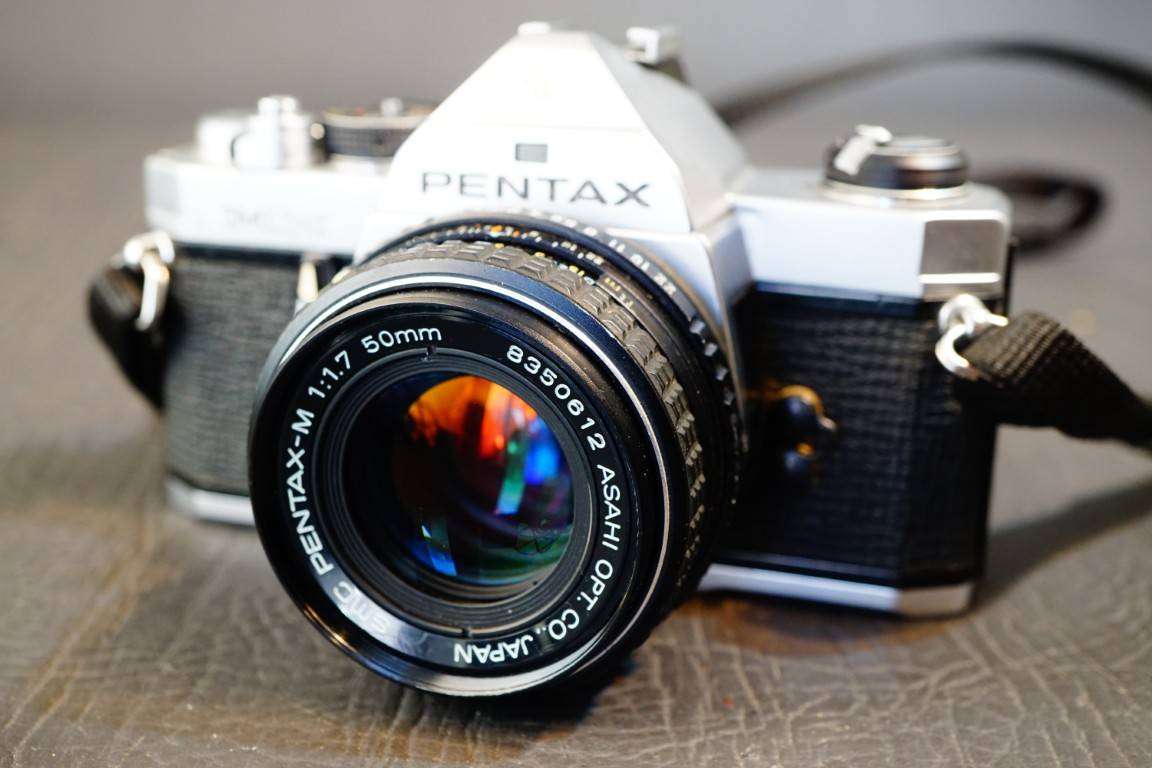 Pentax MX 35mm SLR Film Camera with Pentax 50mm F1.7 Lens  **Great Condition**