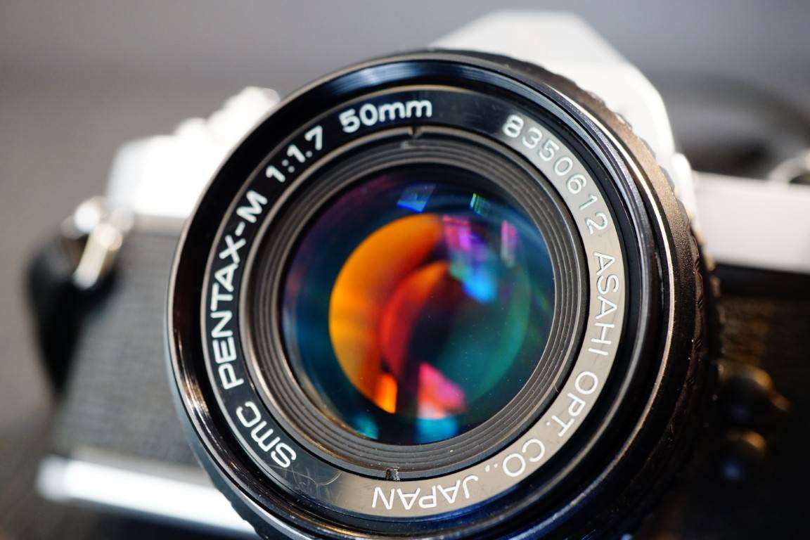 Pentax MX 35mm SLR Film Camera with Pentax 50mm F1.7 Lens  **Great Condition**