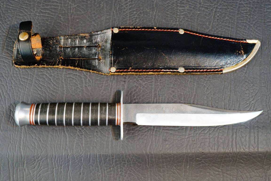 Vintage Carl Schlieper Eye Brand Sheriff Knife **Great Condition**