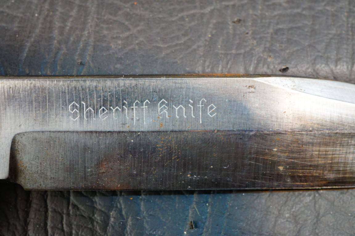 Vintage Carl Schlieper Eye Brand Sheriff Knife **Great Condition**