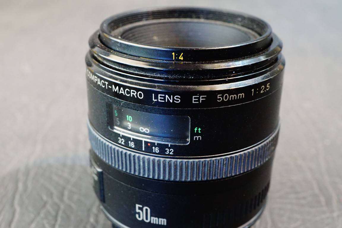 Canon Compact Macro EF 50mm F2.5 Lens in Canon EF Mount **Great Condition**