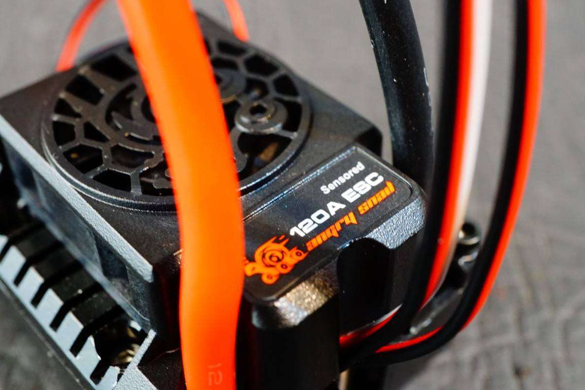Angry Snail 4s Capable 120 Amp Sensored ESC with Bluetooth  **Brand New**