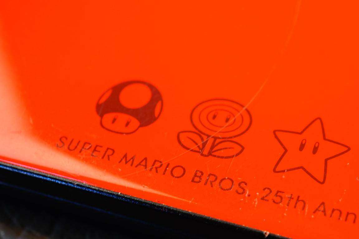 Nintendo DSI XL Red Handheld Console Super Mario Bros. 25th Anniversary Edition **Good Condition**