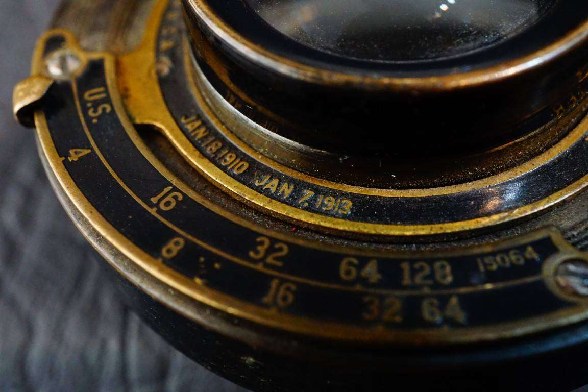 KODAK Bausch Lomb Planatograph 3 1/4 x 5 1/2 Coverage Lens **Over 100 Years Old Great Condition**