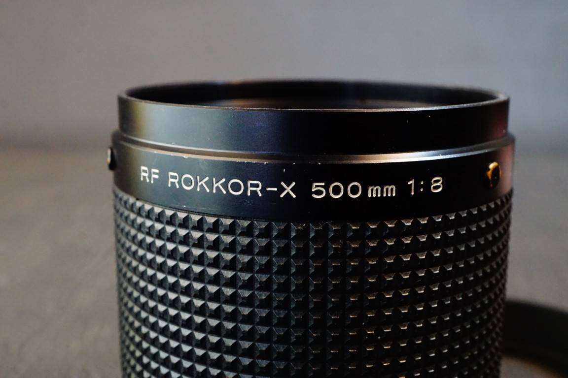 Minolta RF Rokkor 500mm F8 MF Reflex Mirror Lens in Minolta SR/MD Mount **Good Condition**