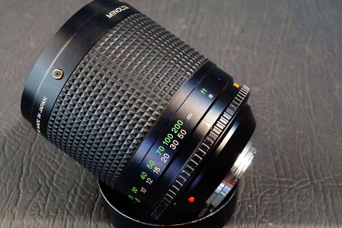 Minolta RF Rokkor 500mm F8 MF Reflex Mirror Lens in Minolta SR/MD Mount **Good Condition**