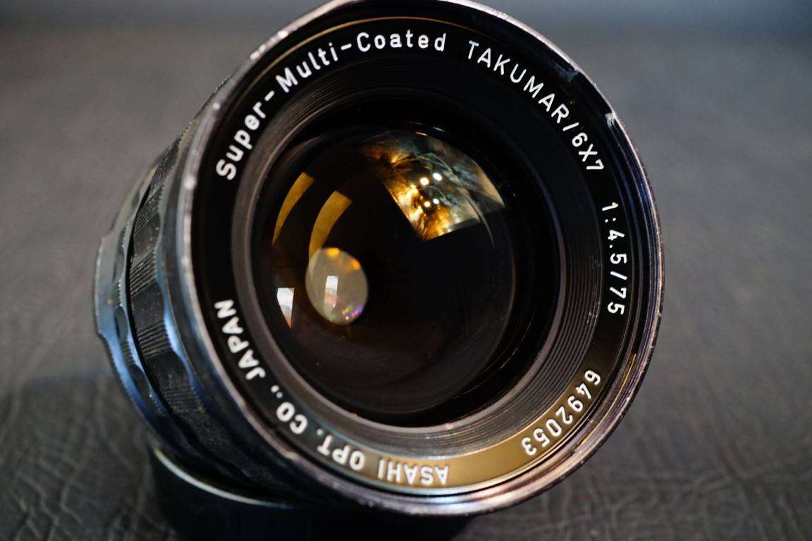 Asahi Pentax 6x7 67 SMC Takumar 75mm F4.5 Wide Angle Pentax 67 Mount **Good Condition**