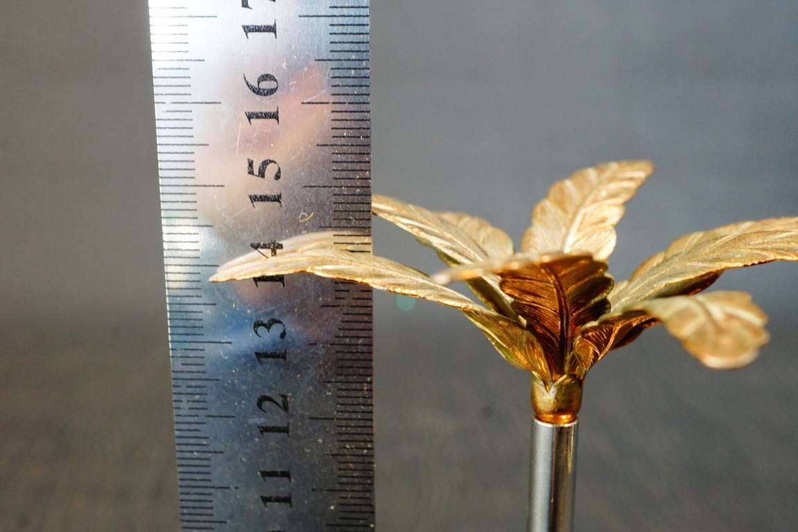 Art Deco MEPRA - INOX 18/10 Copper PALM TREE TRAY Made in Italy **Great Condition**